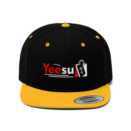 Unisex Flat Bill Hat