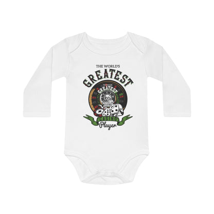 Yeesu Baby Long-Sleeve Organic Bodysuit