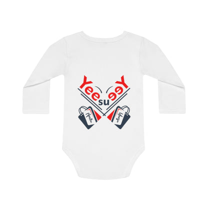 Yeesu Baby Long-Sleeve Organic Bodysuit